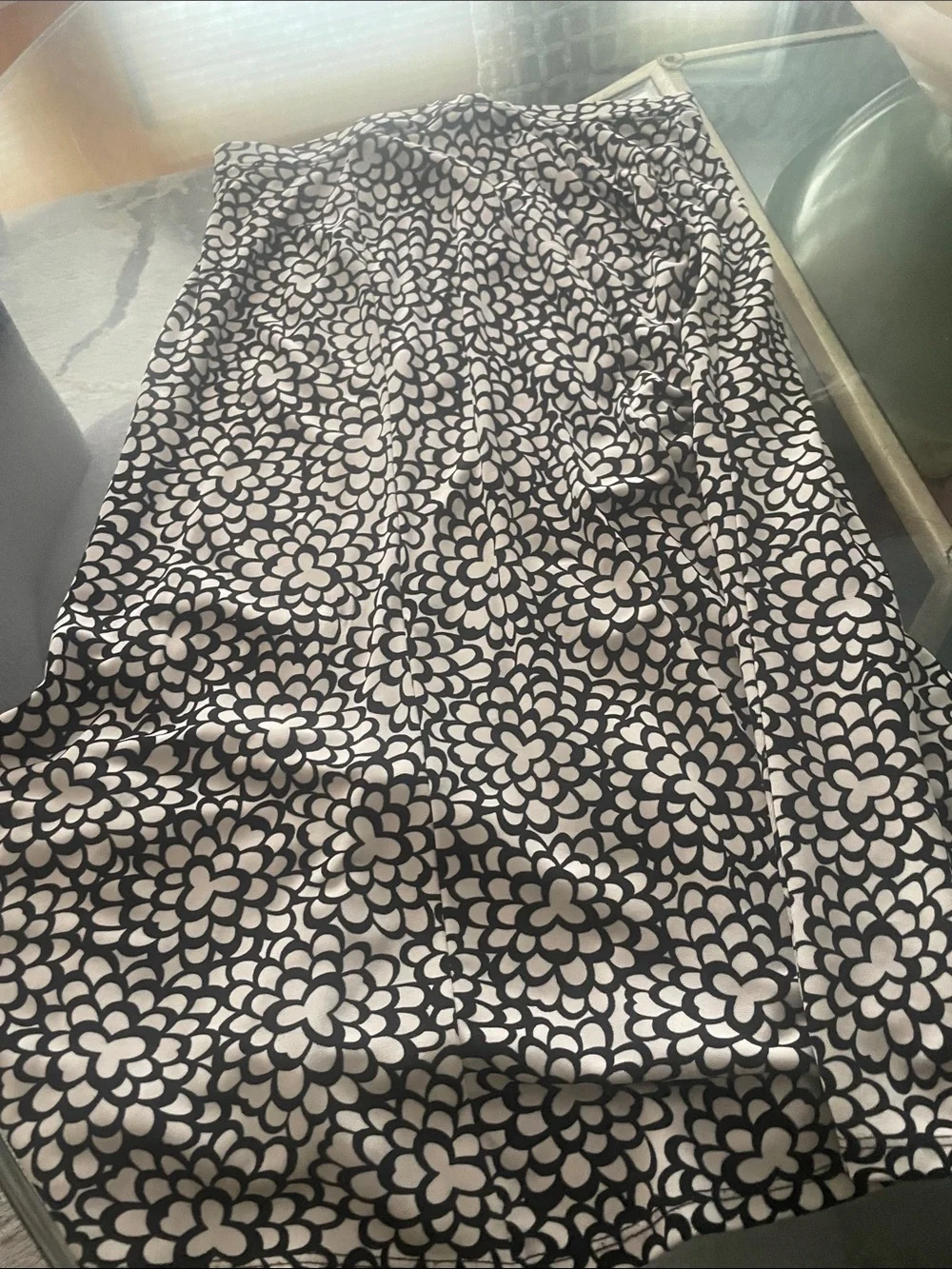 Talbots Black and White Patterned Kids Bottoms